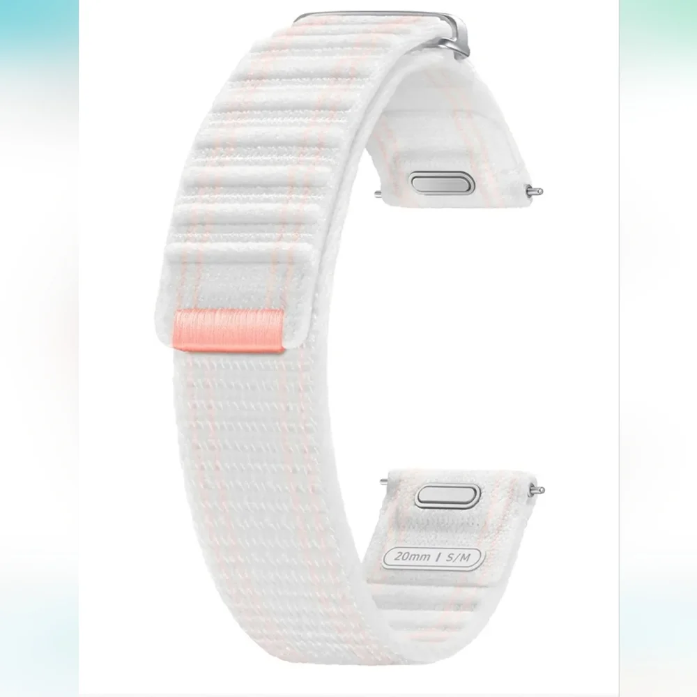 Samsung watch band small pink white